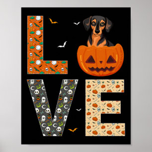 Poster Miniature Pinscher Amoureux de les chiens Garçons 