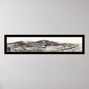 Poster Minière de cuivre Ruth NV Photo 1909