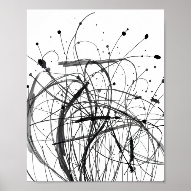 Poster Minimal Abstract Line Art Prints (Devant)