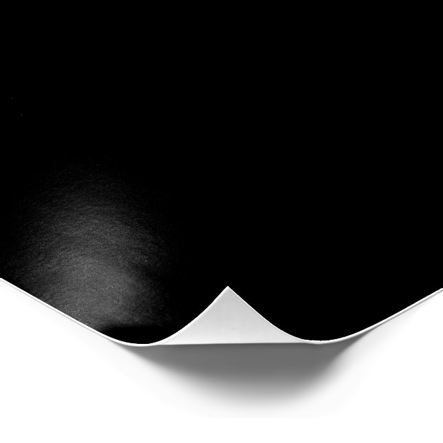 Poster Minimalist Black Cat Silhouette  (Coin)