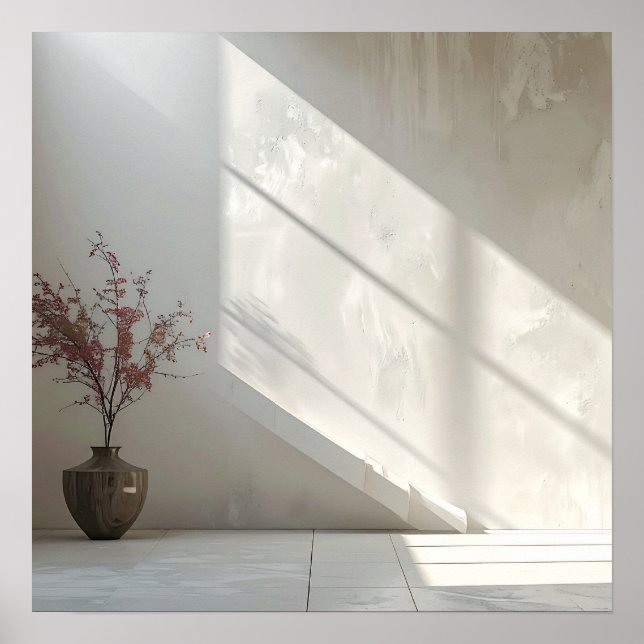 Poster Minimalist room (Devant)