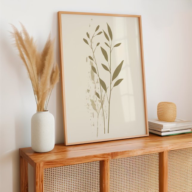 Poster Minimaliste Botanique Boho (Créateur téléchargé)