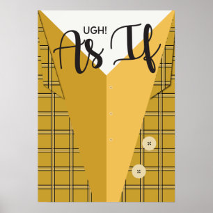 Poster minimaliste Clueless