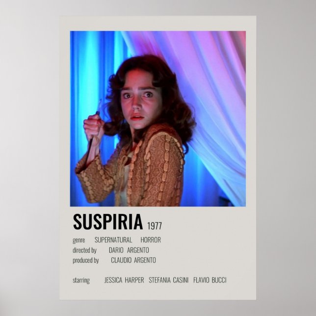 Poster Minimaliste de la suspension (Devant)