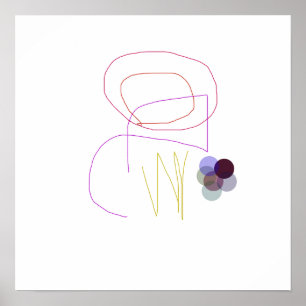 Poster Minimaliste et géométrique