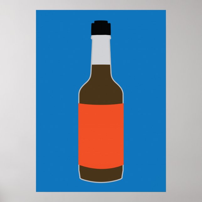 Poster Minimaliste Lea & Perrins (Devant)