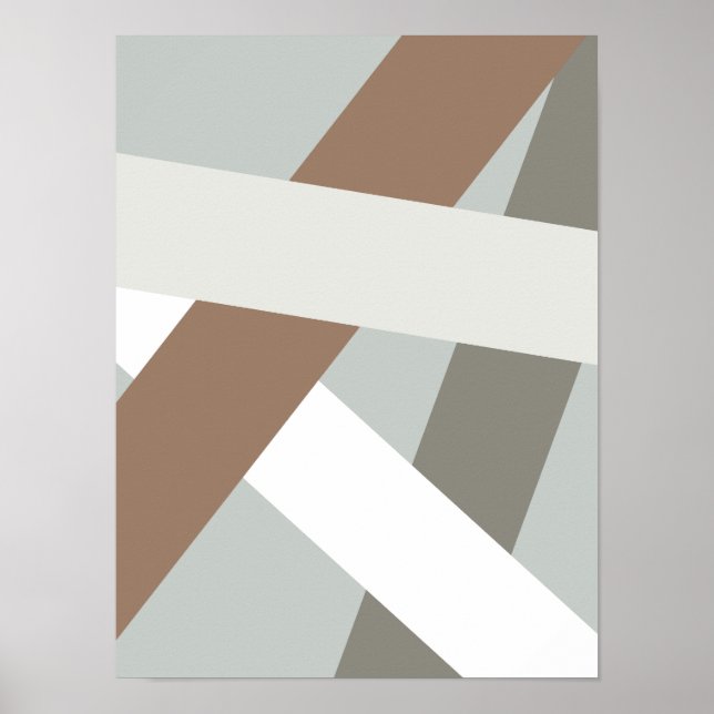 Poster Minimaliste moderne (Devant)