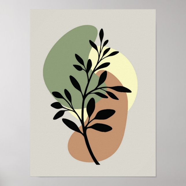 Poster Minimaliste moderne  (Devant)