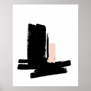 Poster minimaliste noir et blanc