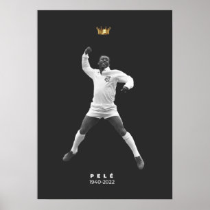 Poster Minimaliste Pelé - 1940-2022
