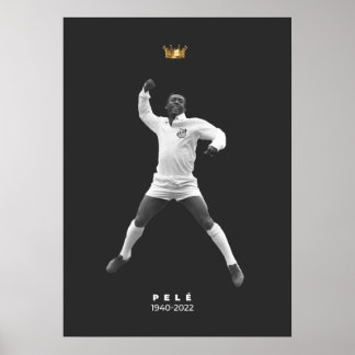 Poster Minimaliste Pelé - 1940-2022