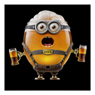 Poster Minion Oktoberfest