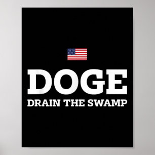 Poster Ministère De L'Efficacité Gouvernementale Doge Dra
