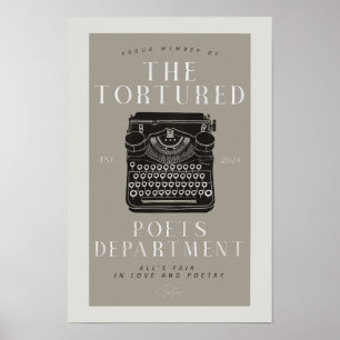 Poster Ministère des Poètes Torturés Imprimer