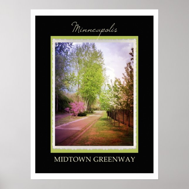 Poster Minneapolis Midtown Greenway (Devant)