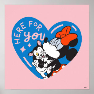 Poster Minnie et Figaro sont là pour vous