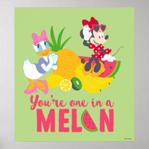 Poster Minnie   Minnie Dit Que Votre Un Dans Un Melon 4