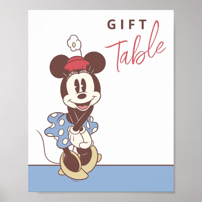 Poster Minnie Mouse 50e anniversaire (Devant)