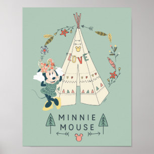Poster Minnie Mouse Amusement de fête