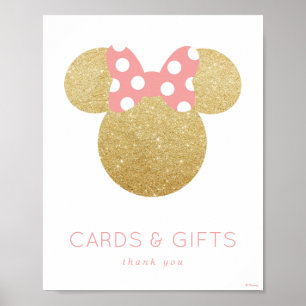 Poster Minnie Mouse Cartes et cadeaux de Bachelorette