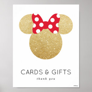 Poster Minnie Mouse Cartes et cadeaux de Bachelorette