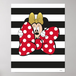 Poster Minnie Mouse Nœud papillon