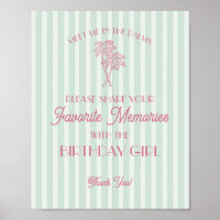 Mint Palm Springs Souvenirs favoris avec anniversa