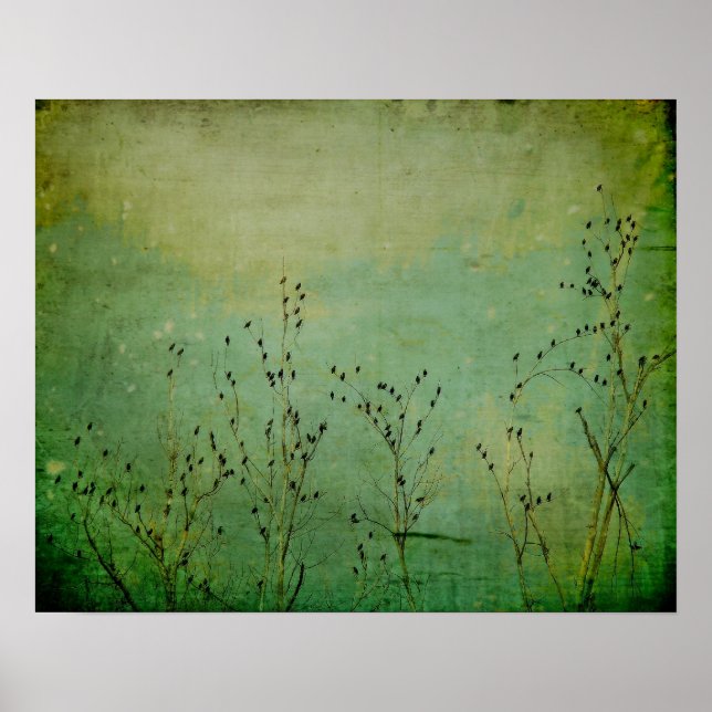 Poster Minty Green Sky (Devant)