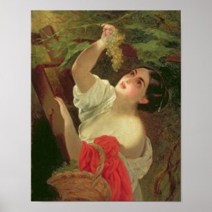 Poster Minuit italien, 1831