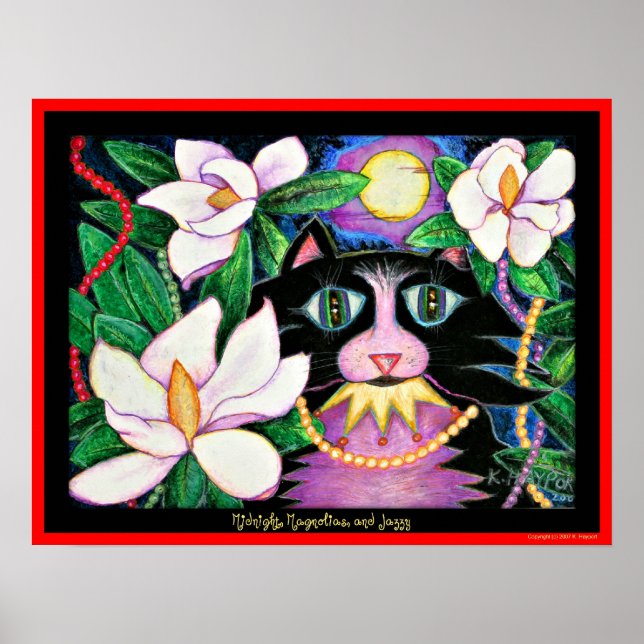 Poster Minuit, Magnolias et Jazzy (Devant)