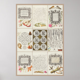 Poster Mira Calligraphiae Monumenta 003