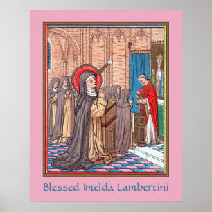 Poster Miracle de Bl. Imelda Lambertini (VVP 010)