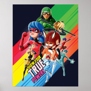 Poster Miraculeux Montrez Vos Véritables Pouvoirs