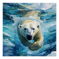 Mirage arctique : Le Monarque de la natation