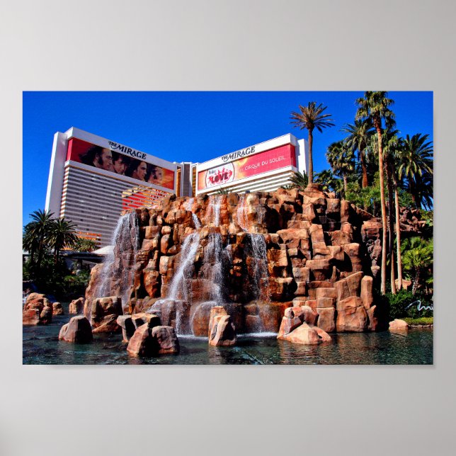 Poster Mirage Hotel Las Vegas États-Unis d'Amérique (Devant)