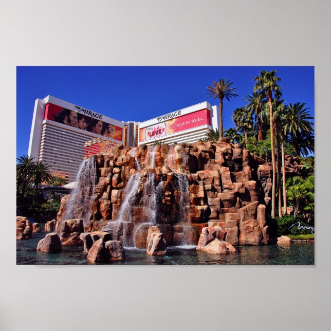Poster Mirage Hotel Las Vegas États-Unis d'Amérique (Devant)