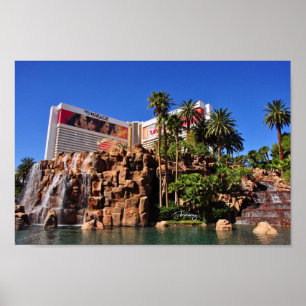 Poster Mirage Hotel Las Vegas États-Unis d'Amérique