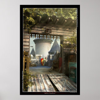 Poster Mirages - rêve enfant