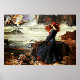 Poster Miranda - les 1916) toiles de beaux-arts de ~ de