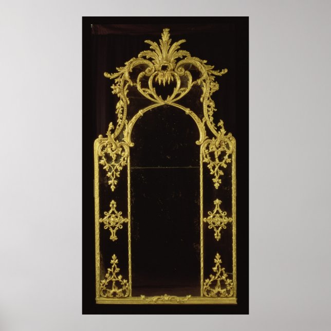Poster Miroir Chippendale, c.1750 (Devant)