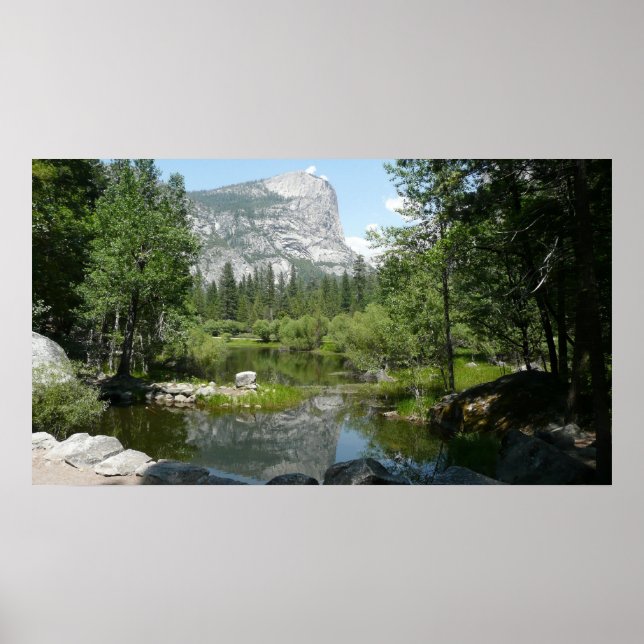 Poster Mirror Lake View à Yosemite National Park (Devant)