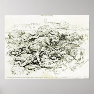 Poster Mise à feu de Bulwana "long Tom"