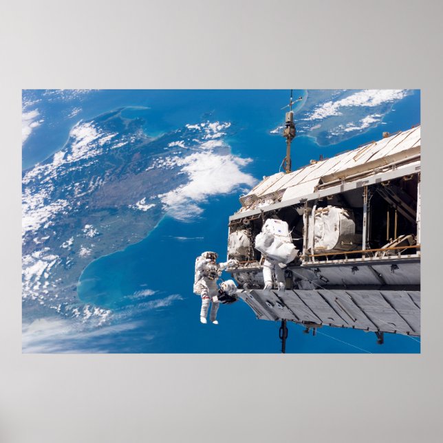 Poster Mise à niveau de la Station spatiale international (Devant)