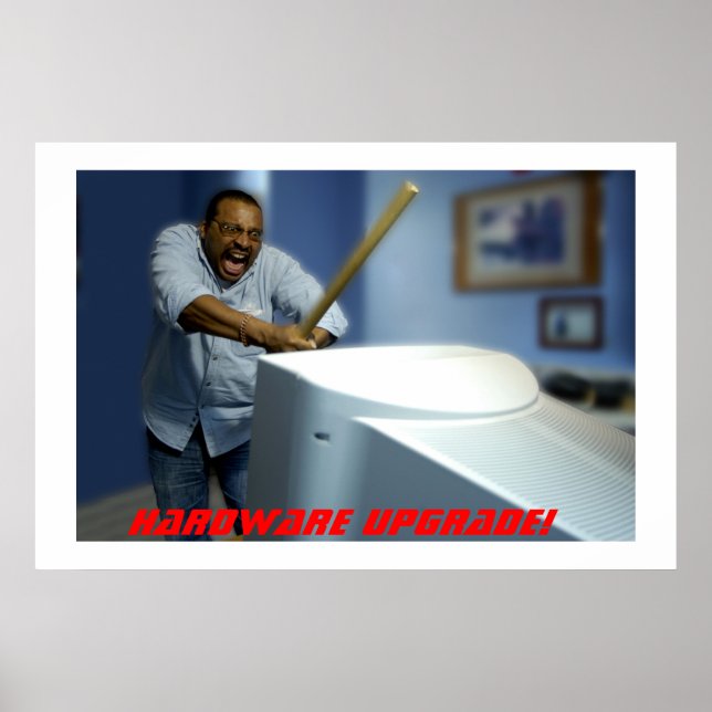 Poster Mise à niveau matérielle ! (Devant)