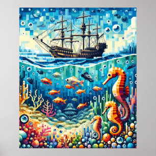 Poster Misères des profondeurs océaniques