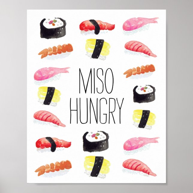 Poster Miso Hungry (Devant)