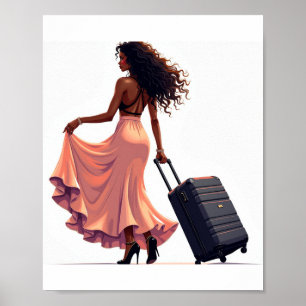 Poster Miss africaine