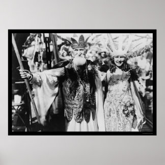 Poster Miss America et Neptune 1922
