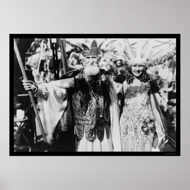 Poster Miss America et Neptune 1922 (Devant)