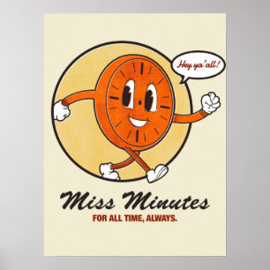 Poster Miss Minutes